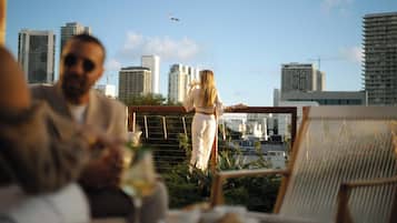 Stadsutsikt från boendet