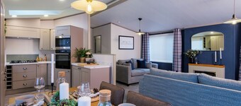 Deluxe modern and contemporary luxury lodge perfect for a relaxing escape.