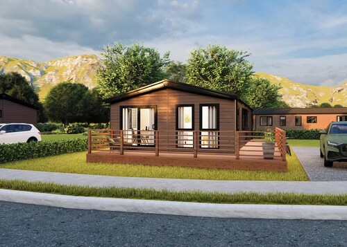 Deluxe modern and contemporary luxury lodge perfect for a relaxing escape.