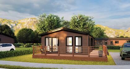 Deluxe modern and contemporary luxury lodge perfect for a relaxing escape.