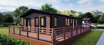 Deluxe modern and contemporary luxury lodge perfect for a relaxing escape.