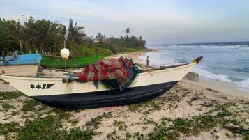 Am Strand, Strandtücher
