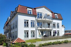 Exterior - Modern vacation apartment in Bansin with balcony - only 150 m to the beach (Bansin)