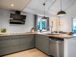 Fridge, microwave, dishwasher, cookware/dishes/utensils - "Caya" - 750m from the sea by Interhome (Løkken)