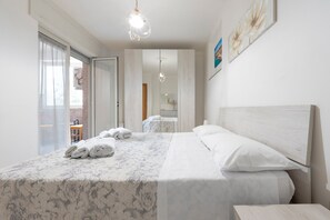 2 soveværelser, sengetøj