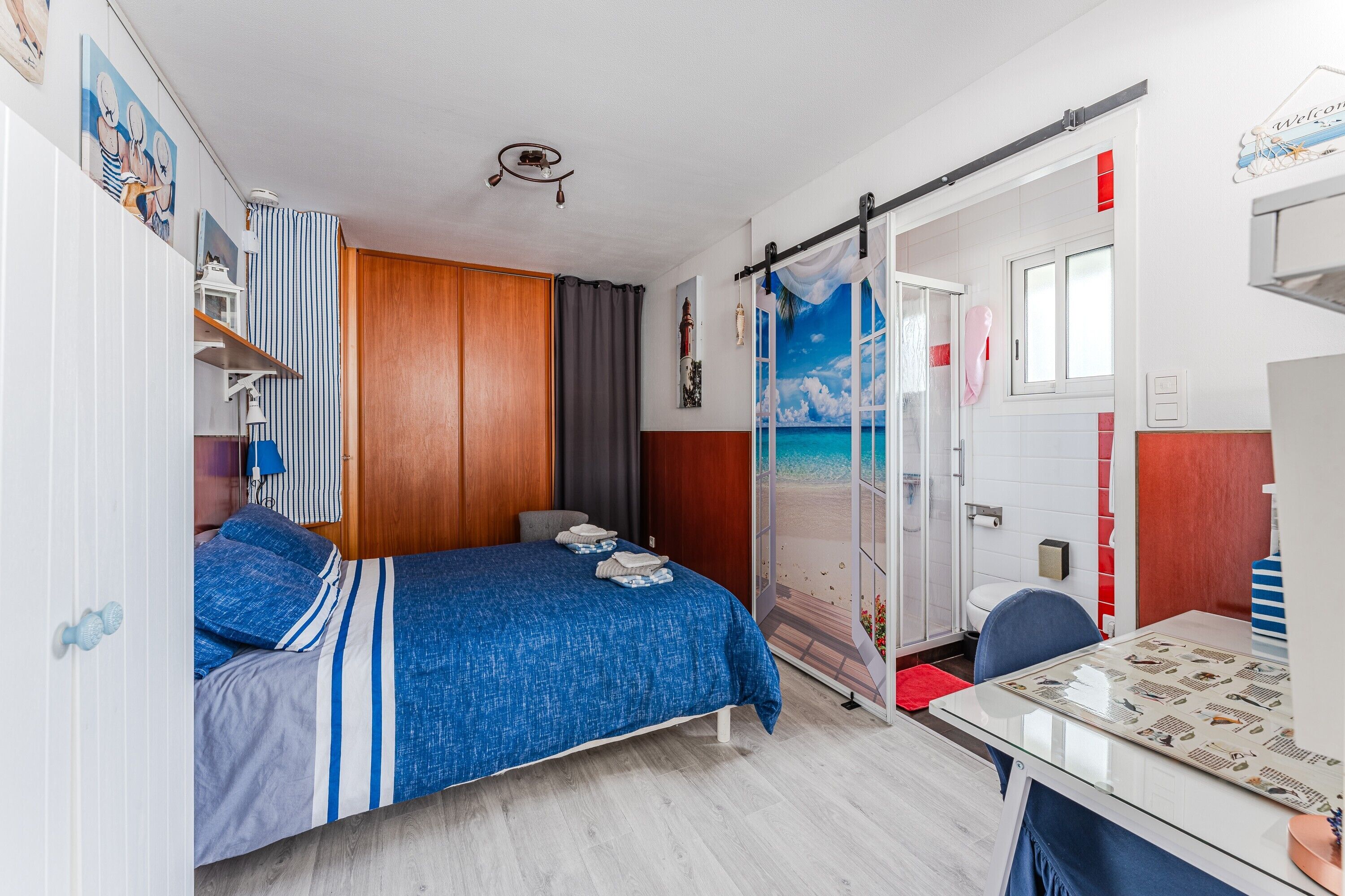 1 bedroom, iron/ironing board, free WiFi, bed sheets