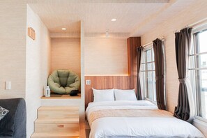 1 bedroom, soundproofing, free WiFi, bed sheets