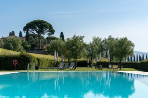 Una piscina climatizada