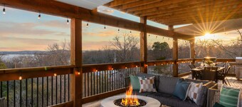 Moonlit Waters – Luxury Lake Retreat with 10 Bedrooms & Swim Spa!