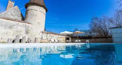 Beautiful Castle in Le Veurdre with Private Pool