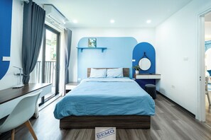 Superior Apartment, 2 Bedrooms | Desk, laptop workspace, free WiFi, bed sheets - Luxe Paradise Residence 76 To Ngoc Van (Hanoi)