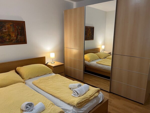 1 Schlafzimmer, WLAN, Bettwäsche