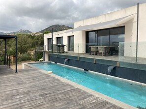 Alberca climatizada 