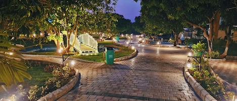 Vista al jardín