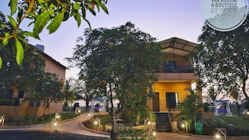 Blick auf den Garten