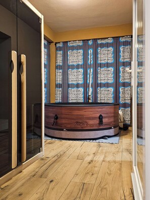 Interior - Modern apartment with 2 bedrooms, pool, sauna, and a jacuzzi for perfect getaway (Bibinje)