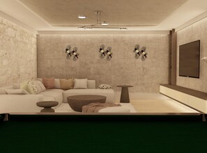 Villa (Five Bedroom Villa With Pool) | Living room - Villa Marina (Zažablje)