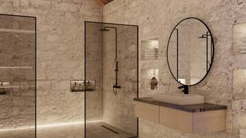 Villa (Five Bedroom Villa With Pool) | Bathroom | Shower, towels