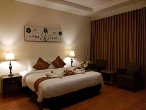 Family Double Room | Desk, free WiFi - Sea Coral Beach Resort (Bintan)