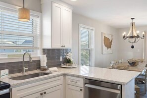 Fridge, microwave, oven, stovetop - Beach Shak | 5-Min Walk to Sand | Heated Pool (Santa Rosa Beach)