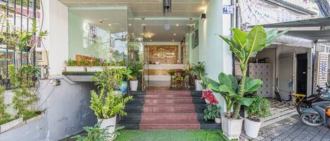 Ingresso della struttura