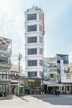 Façade de l’hébergement