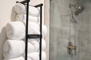 Shower, towels