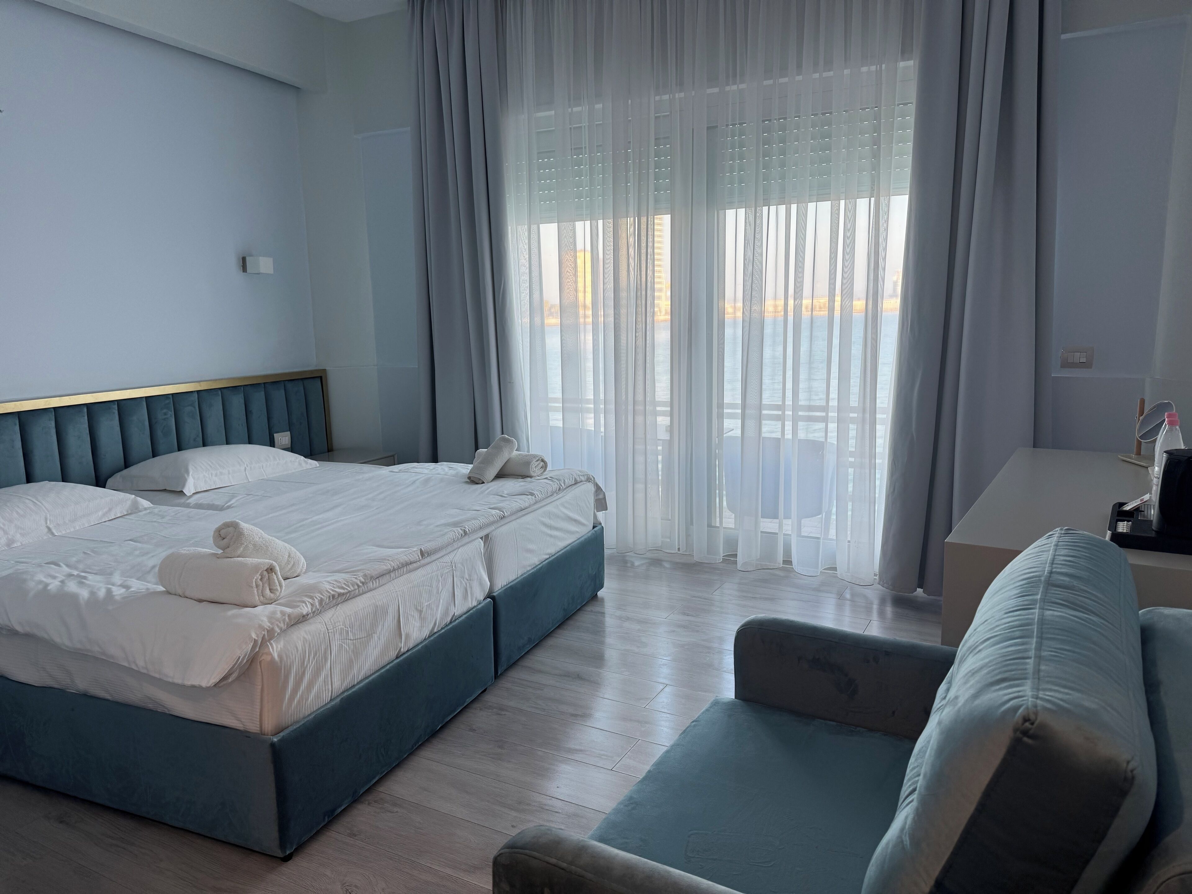Standard Double or Twin Room, Balcony, Sea View | Free WiFi