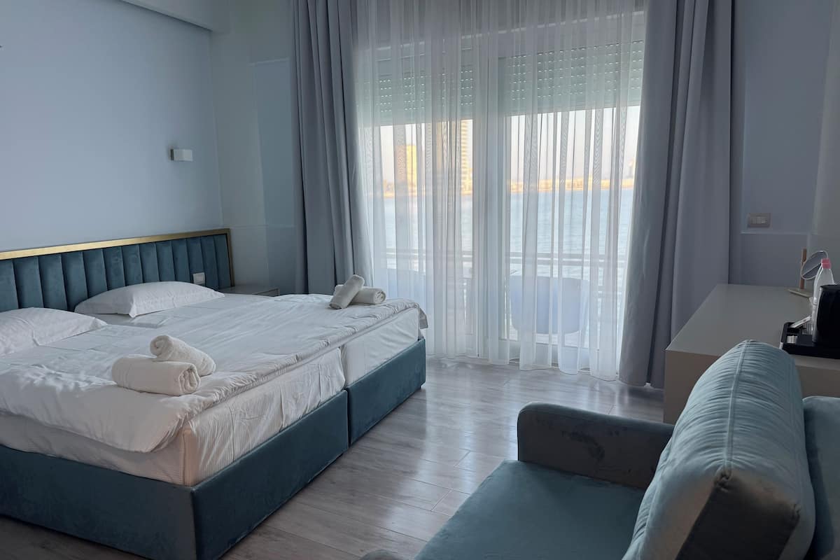 Standard Double or Twin Room, Balcony, Sea View | Free WiFi