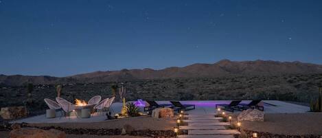 Overnatningsstedets område