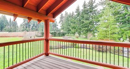Peaceful Port Angeles Retreat w/ Scenic Deck