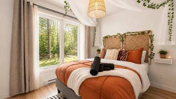 1 chambre, fer et planche Ă repasser, Wi-Fi, draps fournis