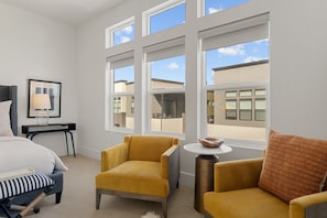 Townhouse, 4 soverom | 4 soverom, skrivebord, skrivebord for bærbar PC og strykejern/-brett