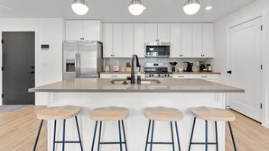 Leilighet, 2 soverom | Eget kjøkken | Kaffetrakter/tekoker, kjøleskap, ovn og brødrister