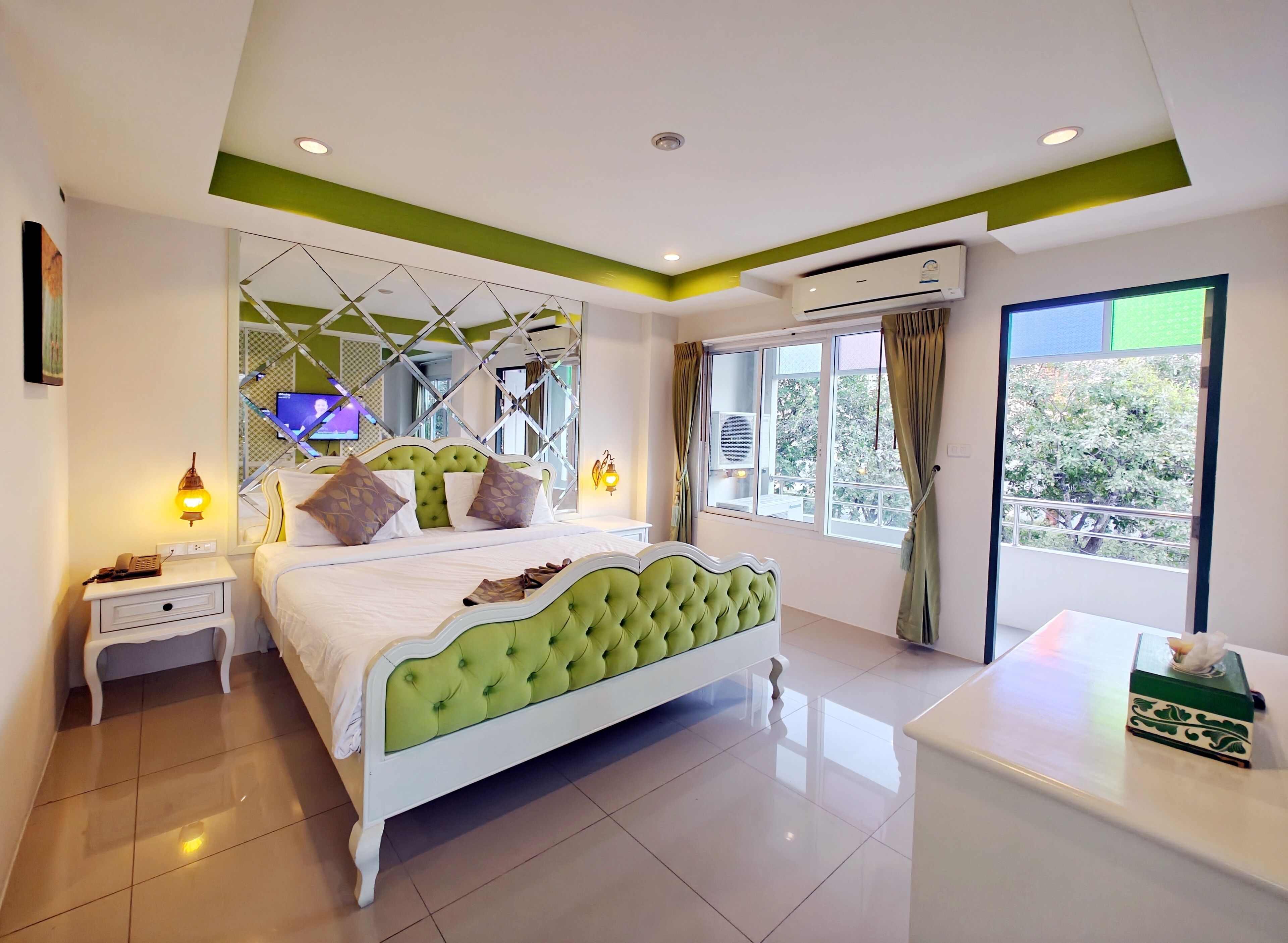 Familie suite, uitzicht op heuvels | Lakens van Egyptisch katoen, luxe beddengoed, individueel gedecoreerd