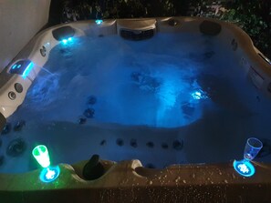 Idromassaggio all'aperto