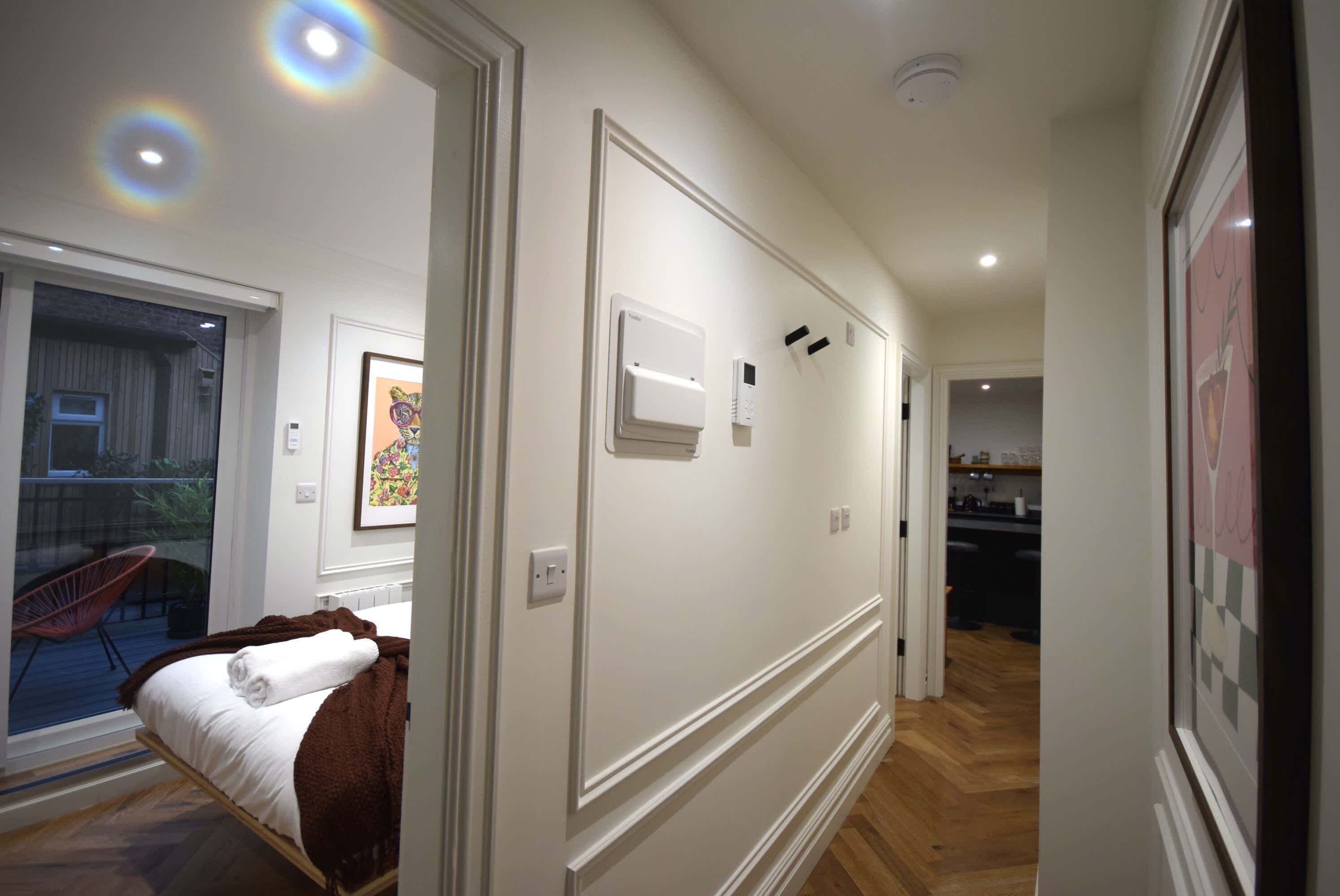 1 bedroom, iron/ironing board, internet, bed sheets