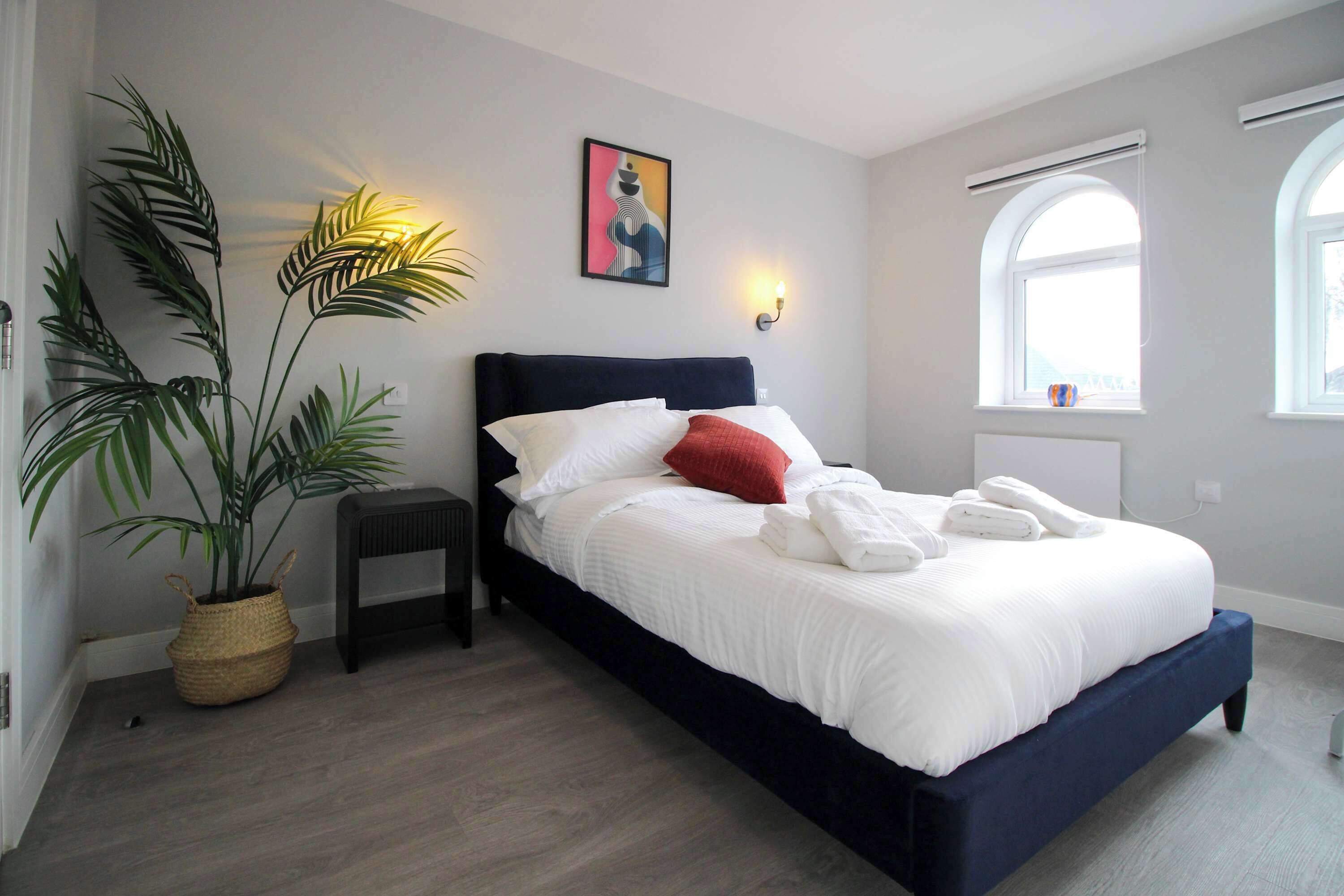 1 bedroom, iron/ironing board, Internet, bed sheets