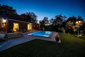 Piscine chauffée
