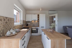 Fridge, microwave, oven, dishwasher - Villa Skarline in Baredine (Baredine)