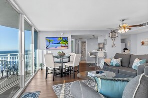 Smart TV, table tennis, books