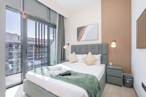 1 Schlafzimmer, Schreibtisch, Bügeleisen/Bügelbrett, WLAN