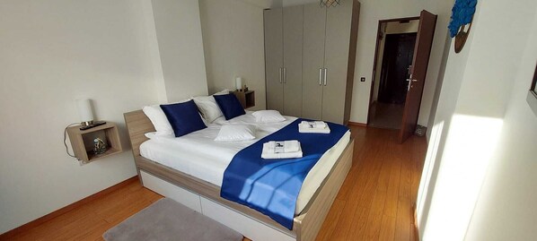 1 makuuhuone, silitysrauta/-lauta, Wi-Fi, vuodevaatteet