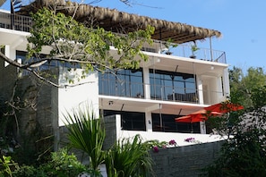 Façade de l’hébergement