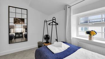 Rumah | 2 kamar tidur, Wi-Fi gratis, dan seprai linen