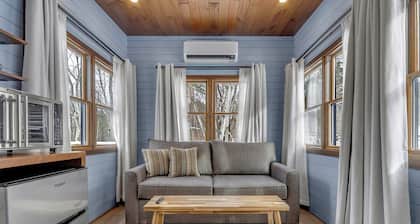 Modern Tiny Home, Wraparound Deck
