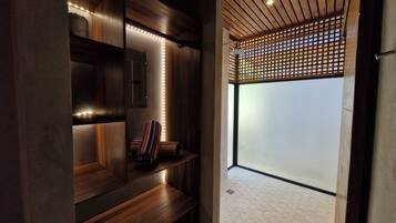 Comfort Chalet, Garden View | Bilik Mandi
