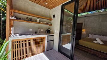 Comfort Chalet, Garden View | Dapur peribadi