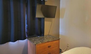 1 makuuhuone, vuodevaatteet