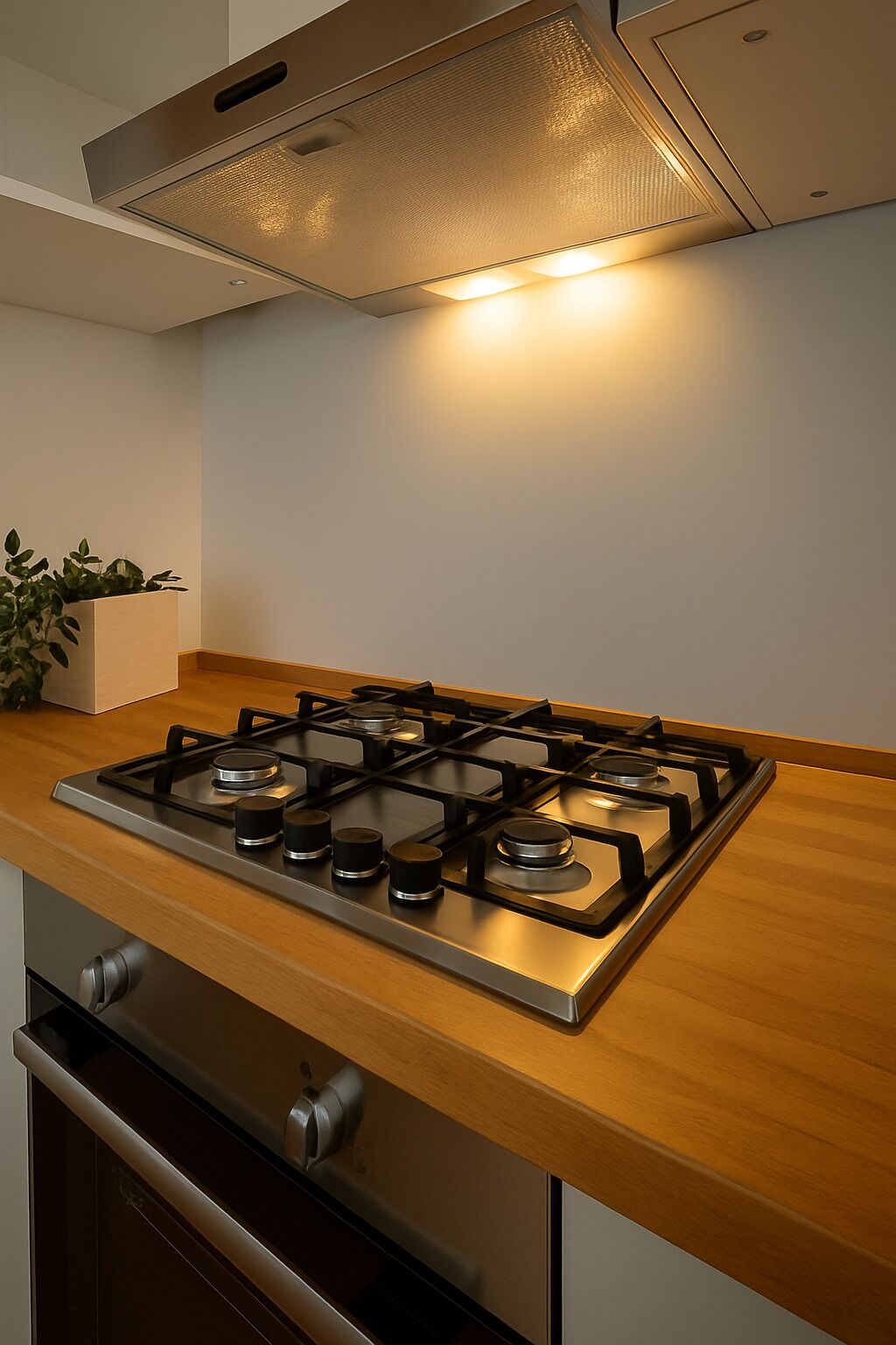 Wasserkocher mit Kaffee-/Teezubehör, Kühlschrank, Mikrowelle, Ofen